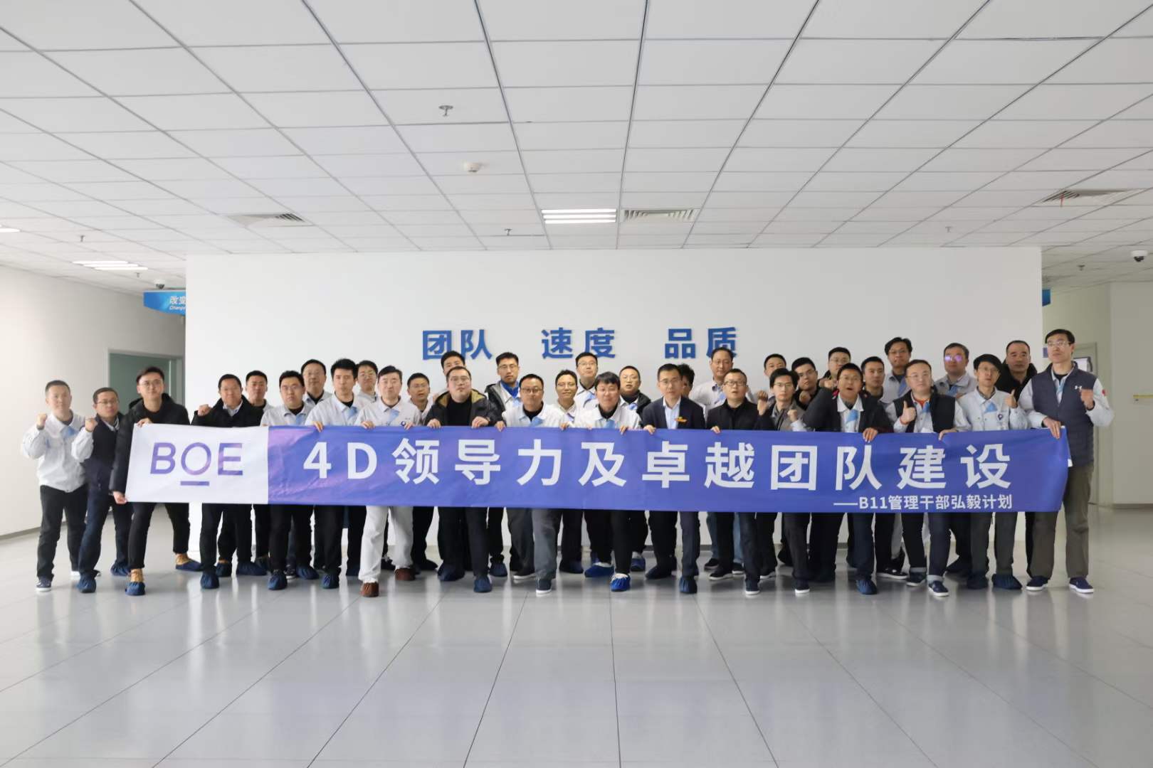 苏进为京东方开展《4D领导力》工作坊