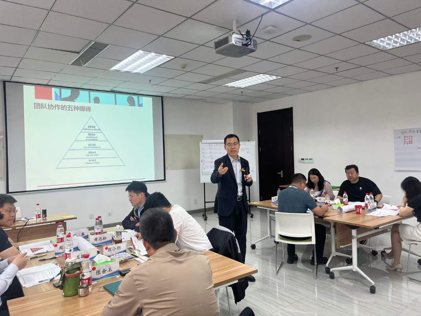 苏进为齐鲁制药开展《团队协作》工作坊