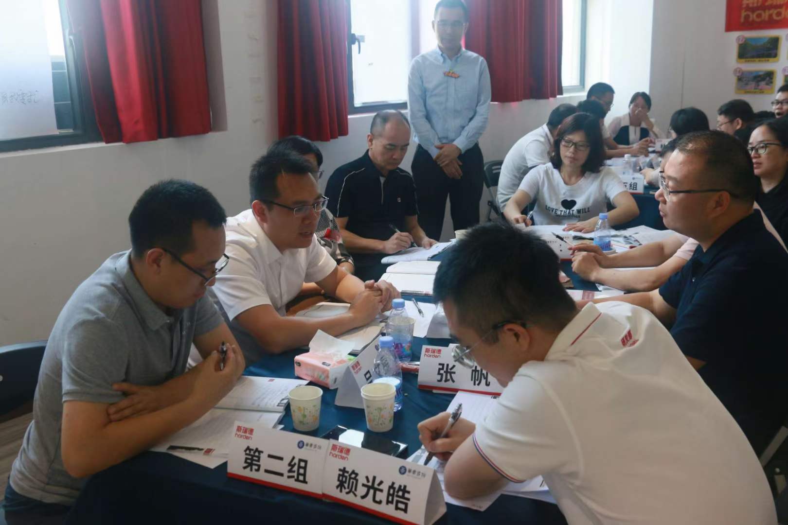 苏进为斯瑞德环保科技开展《团队协作工作坊》